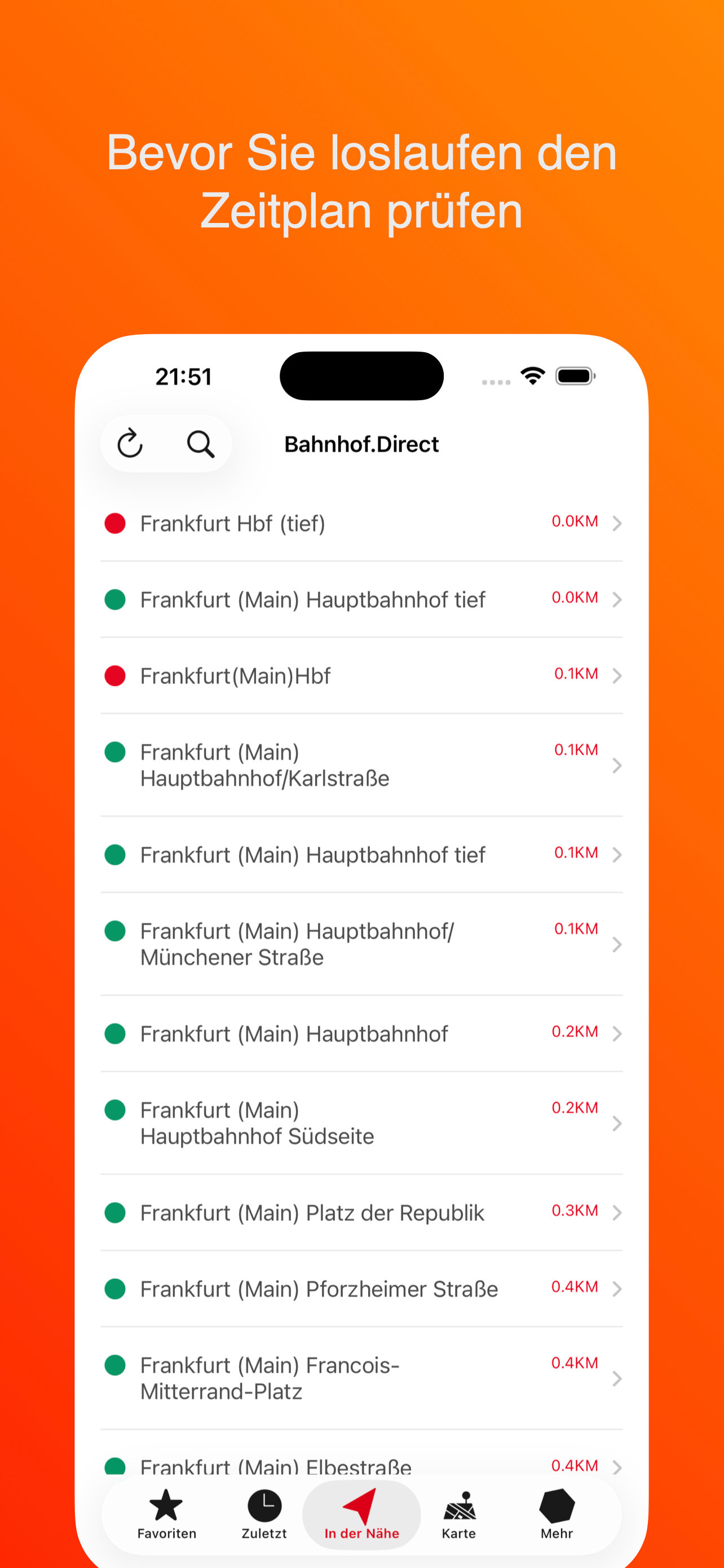Bahnhof.Direct screenshot 4