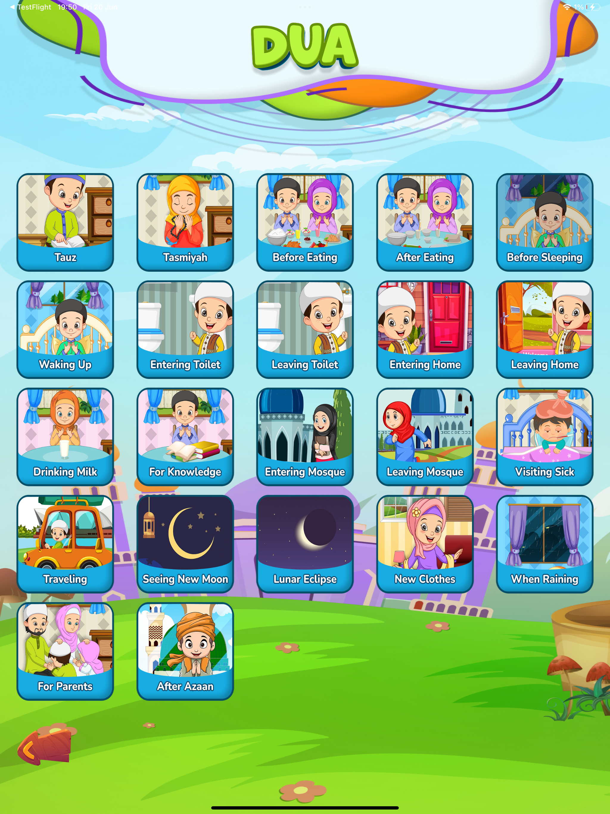 Kids Dua and Kalmas - Islamic screenshot 8