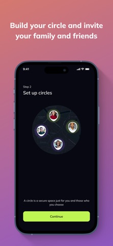 Circles: GPS Location Tracker screenshot