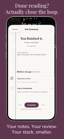 Simply TBR: Tame the Stack screenshot