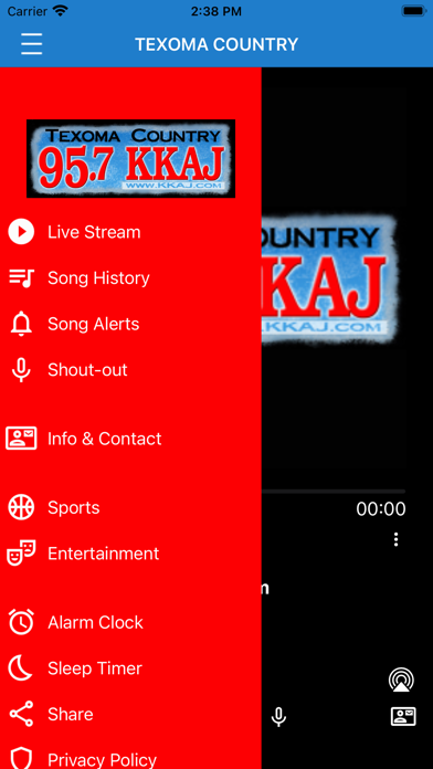 95.7 KKAJ Screenshot