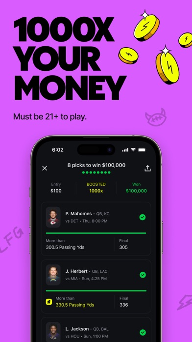 Betr Picks & Sportsbook Screenshot