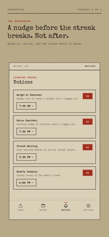 Weightfile: Weight Tracker Screenshot 6 of 6