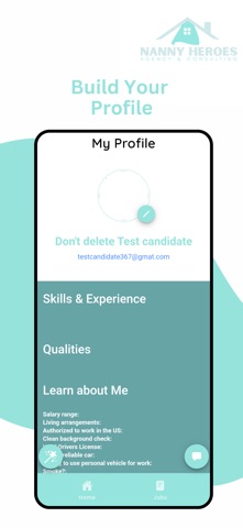 Nanny Heroes Agency screenshot