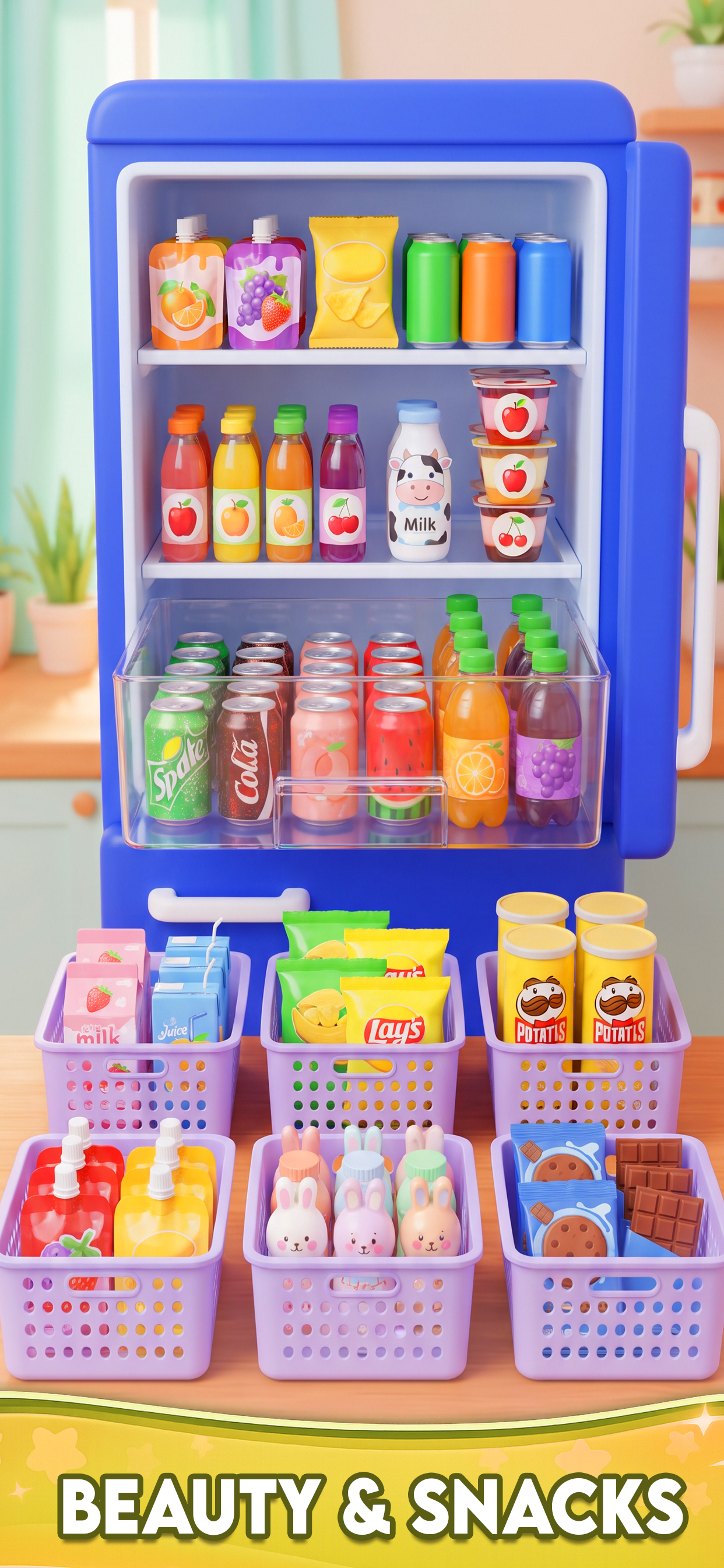 Fill Up Fridge: Food sort screenshot 4