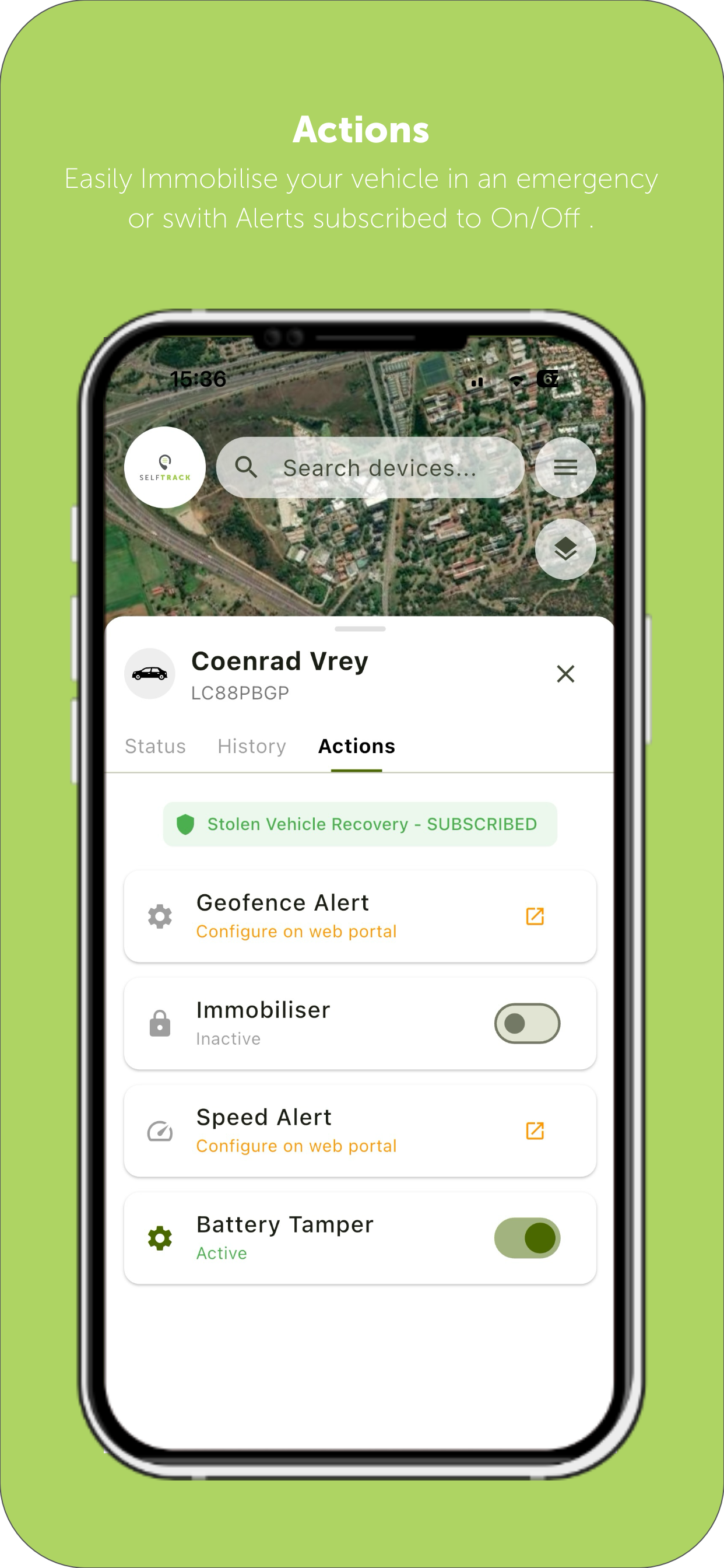 Selftrack Tracking screenshot 5