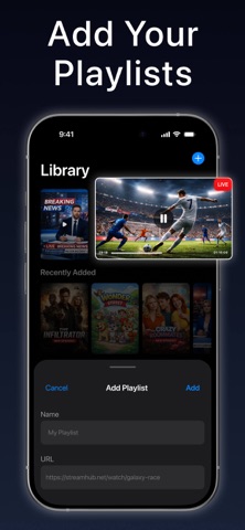 Smart IPTV Players screenshot