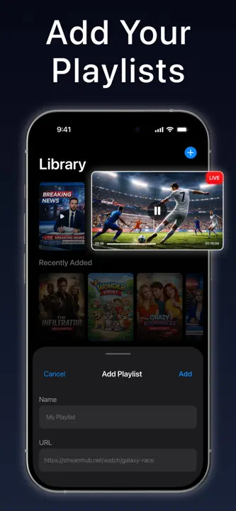 Smart IPTV Players screenshot 2