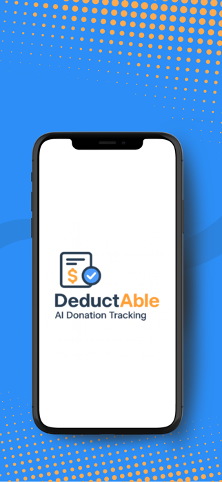 DeductAble AI Donation Tracker Screenshot 1 of 4