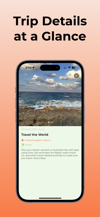 Flow: Travel Journal & Map Screenshot 6 of 7
