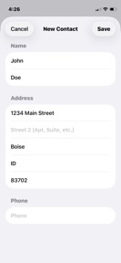Address Scanner screenshot