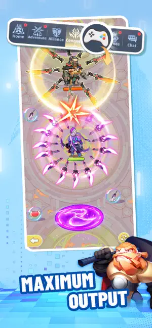 Titan War: grow and defend screenshot 4