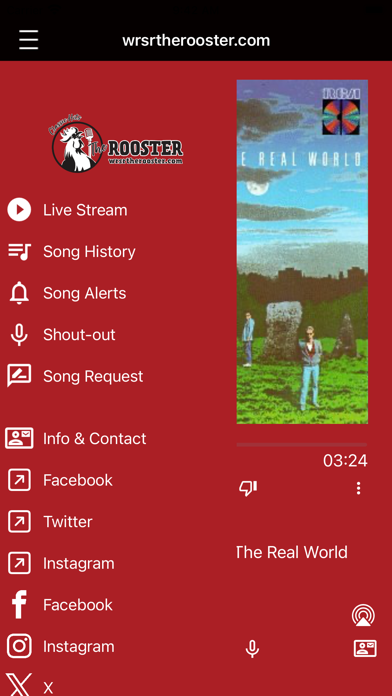 Classic Hits WRSR The Rooster Screenshot