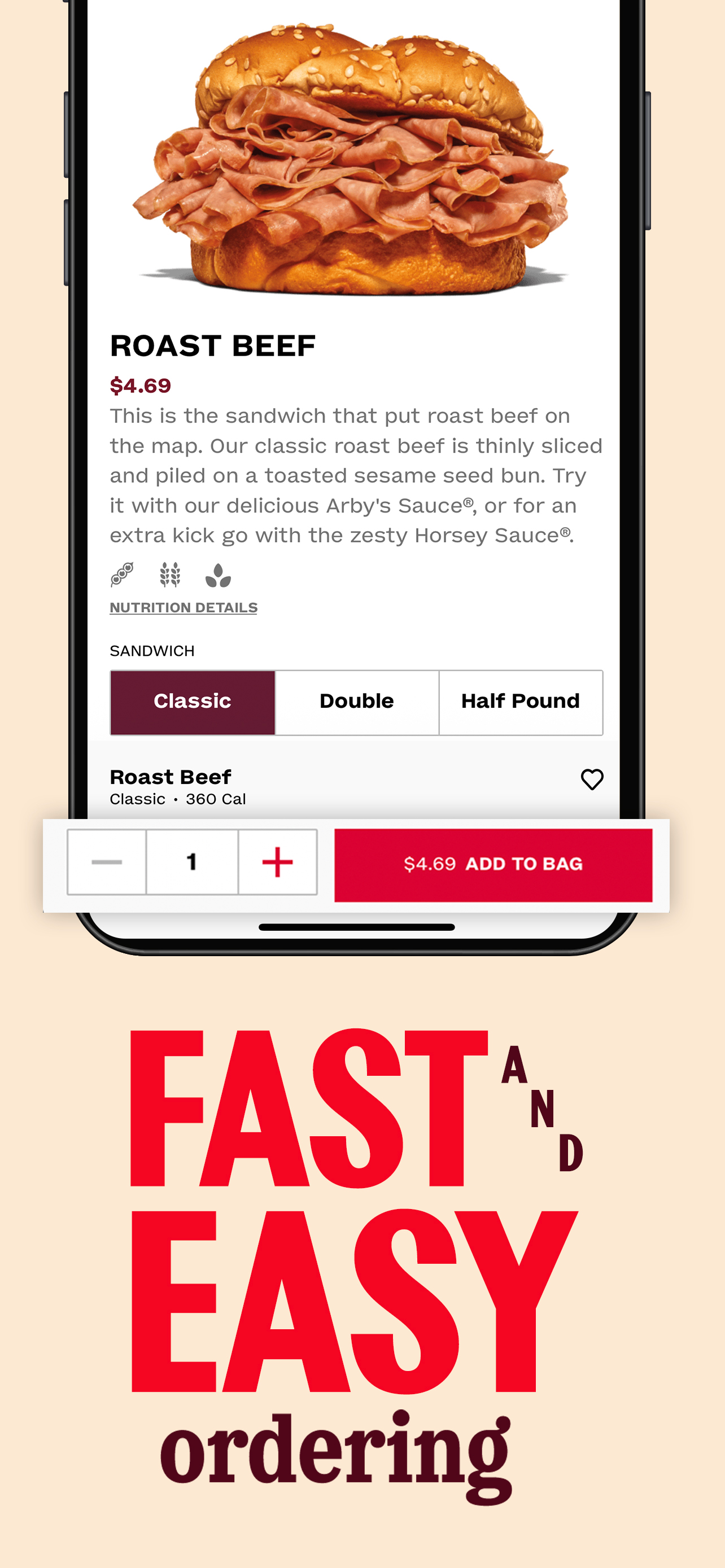 Arby's - Fast Food Sandwiches screenshot 2