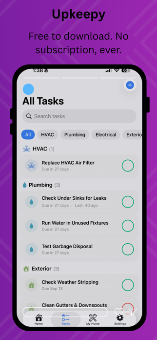 Upkeepy: Home Maintenance Log Screenshot 6 of 6