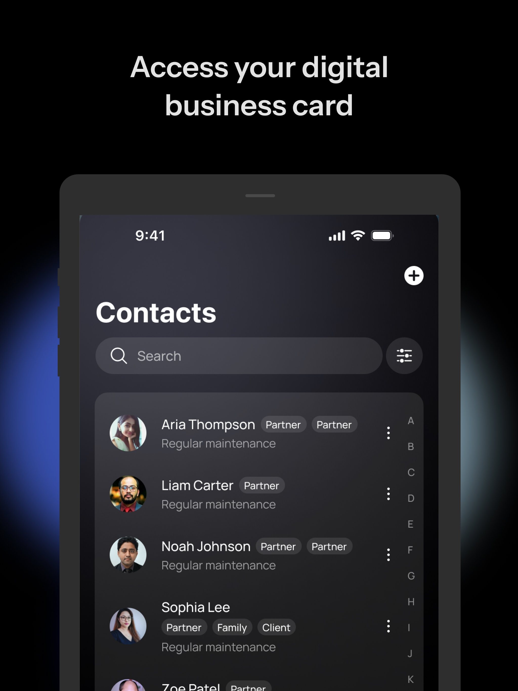 zCard – Scan, Share, Connect screenshot 9