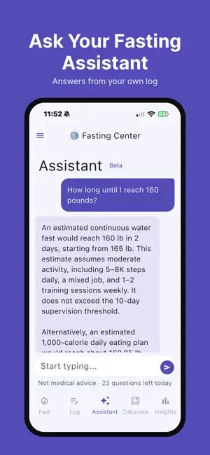 Fasting Center screenshot 2