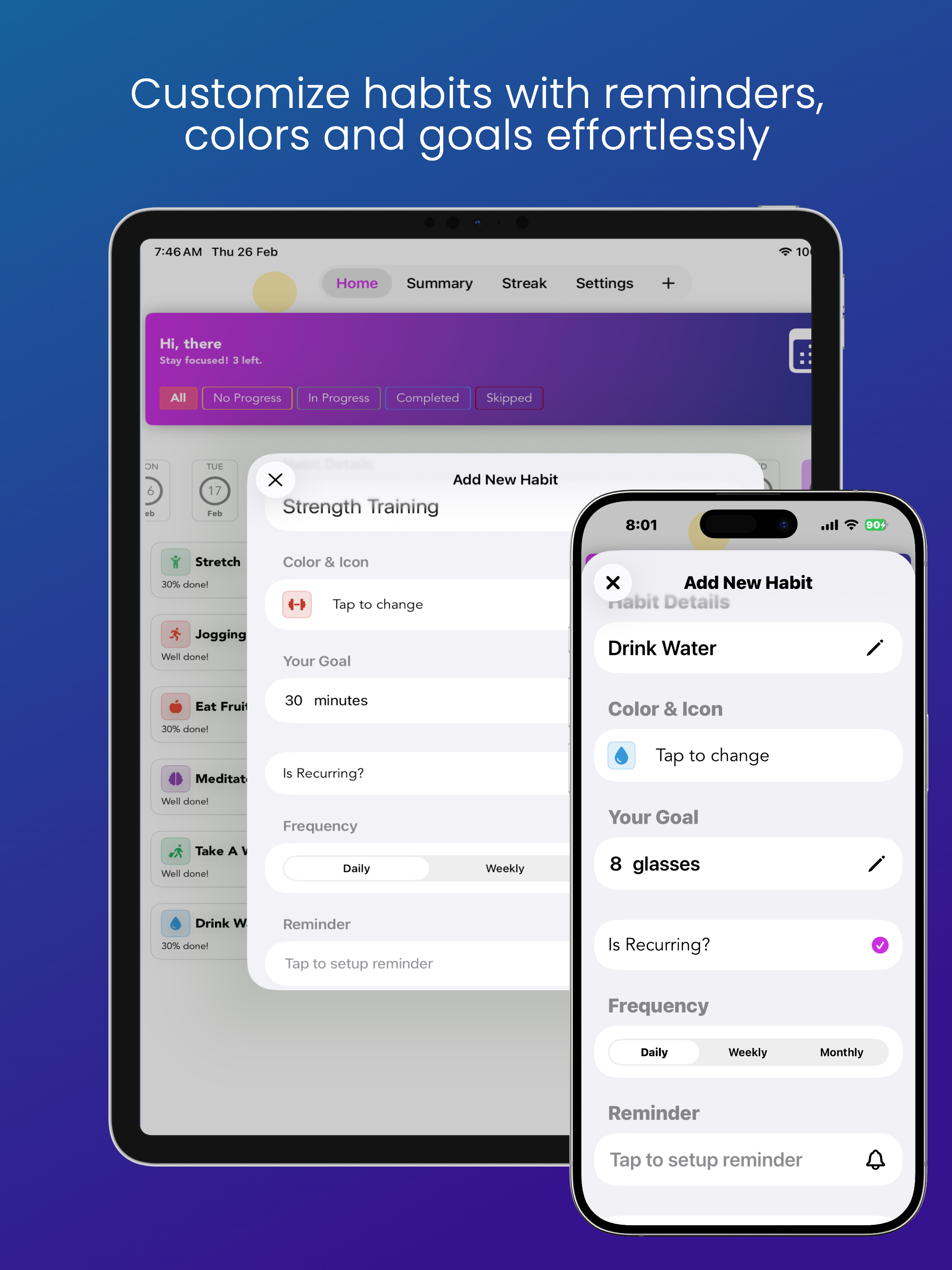 Habit Tracker - HabitPath screenshot 11