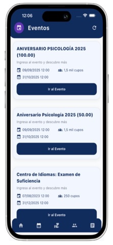 UPeU Egresados screenshot