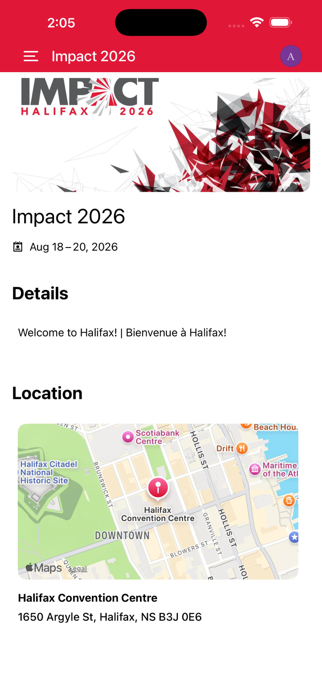 Impact Halifax 2026 Screenshot 1 of 3