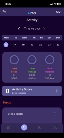 Orbix Smart Ring screenshot