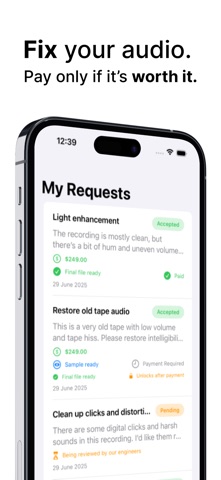 WefixSound – Audio Restoration screenshot