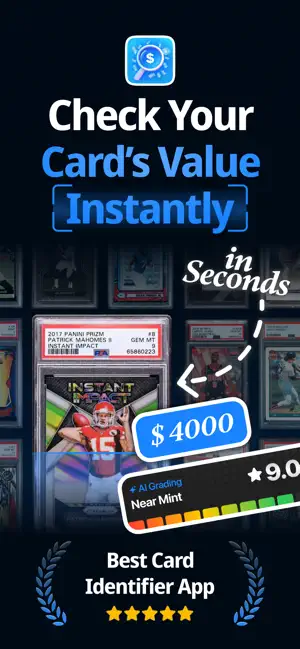 Cardly AI: Sports Card Scanner screenshot 1