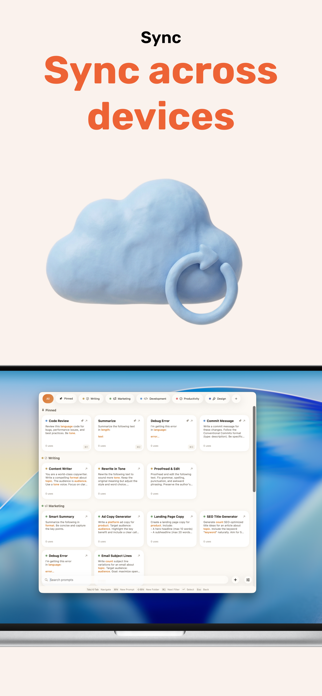 PromptPaste: AI prompt Library Screenshot 6 of 7