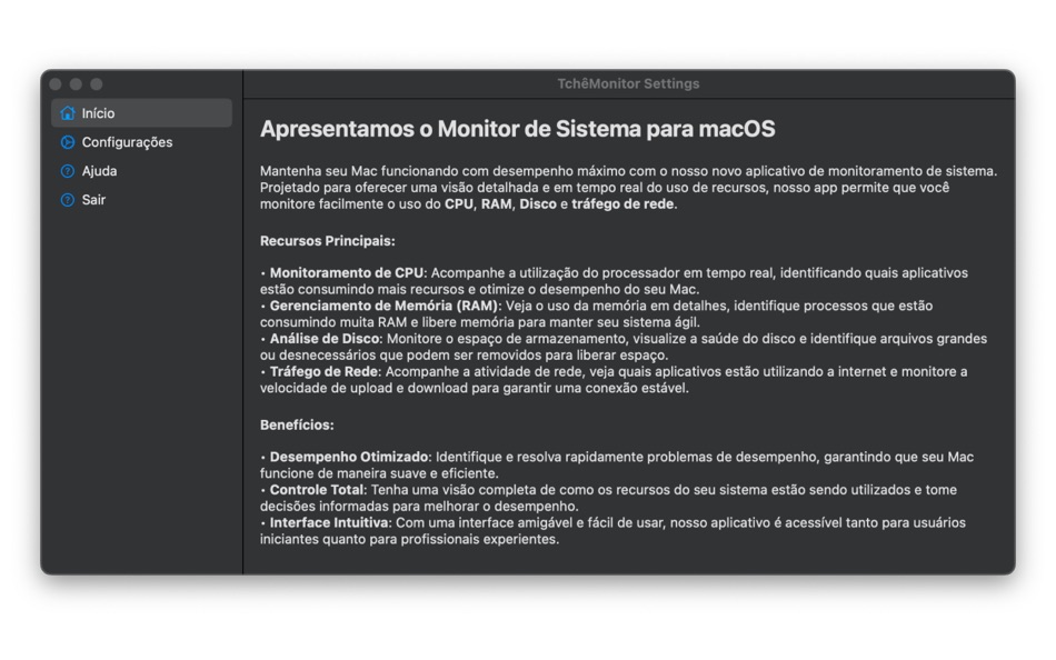 #5. TchêMonitor (macOS) 由: Wagner Campos