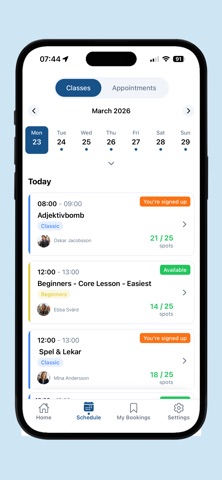 LLI Members screenshot