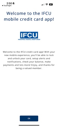 IFCU Credit Card iPhone screenshot