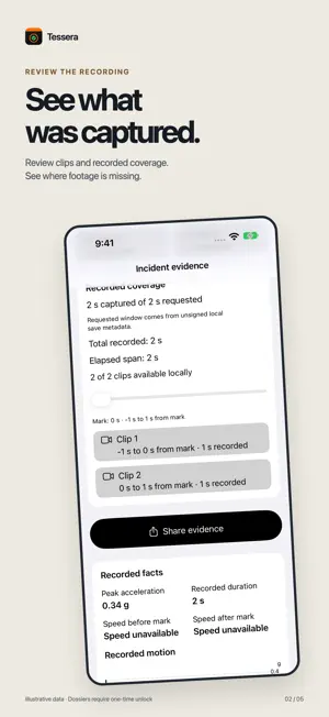 Tessera - Car Black Box screenshot 2