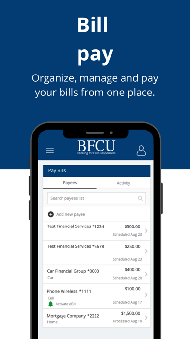BFCU iMobile Screenshot