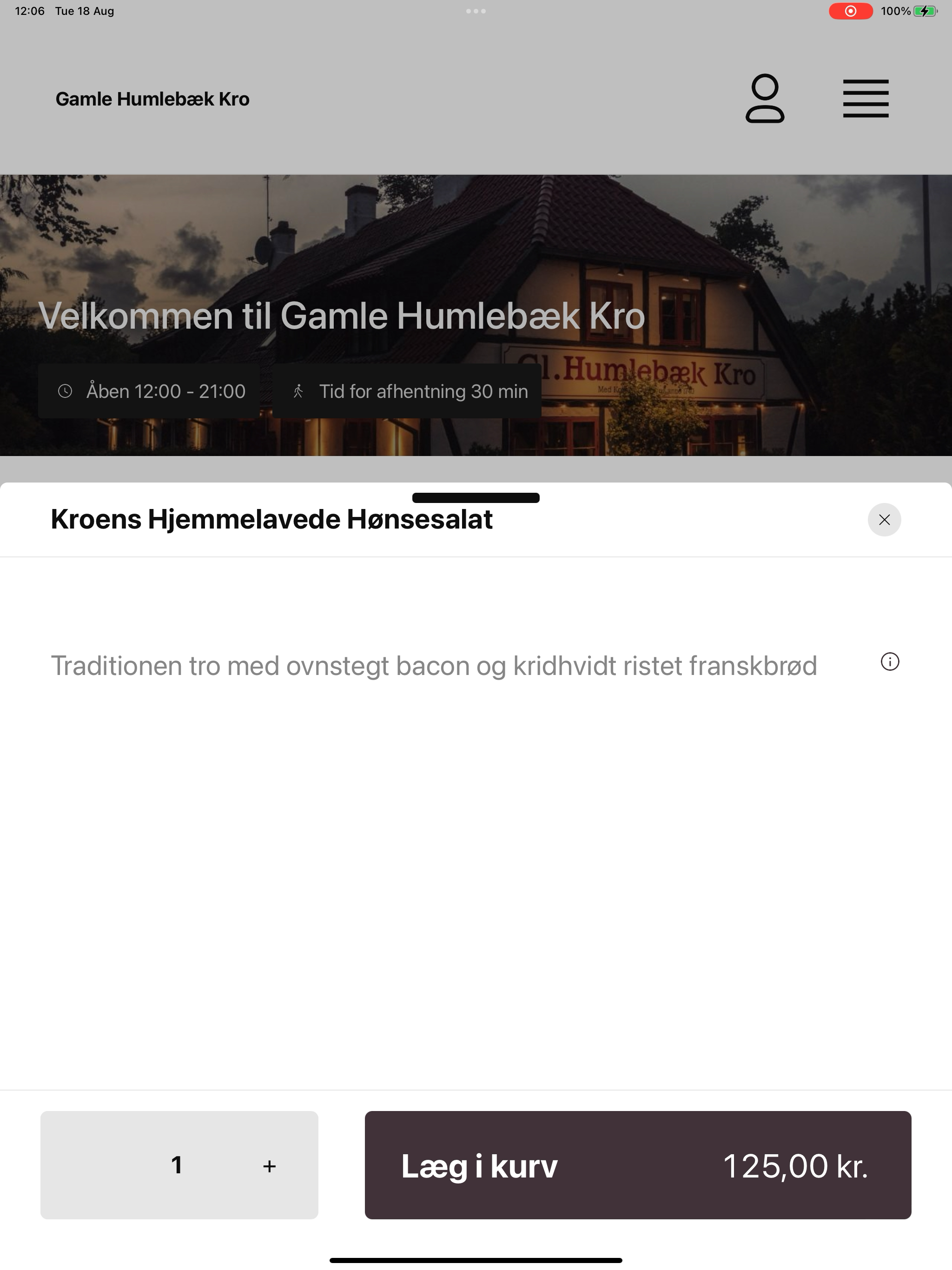 Gamle Humlebæk Kro 3050 screenshot 10