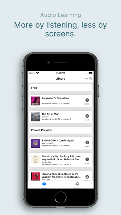 Audiolit Screenshot