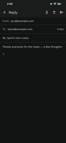 Agentic Inbox Screenshot 6 of 6