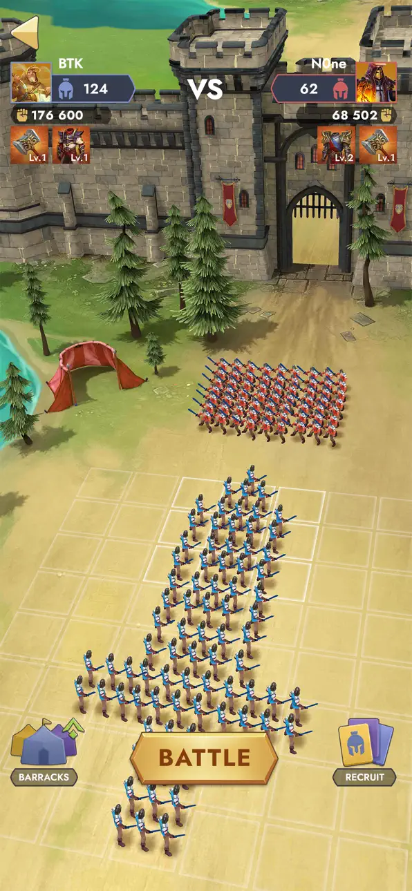 Kingdom Clash：Medieval Defense Hack screenshot 4 - iOS game interface