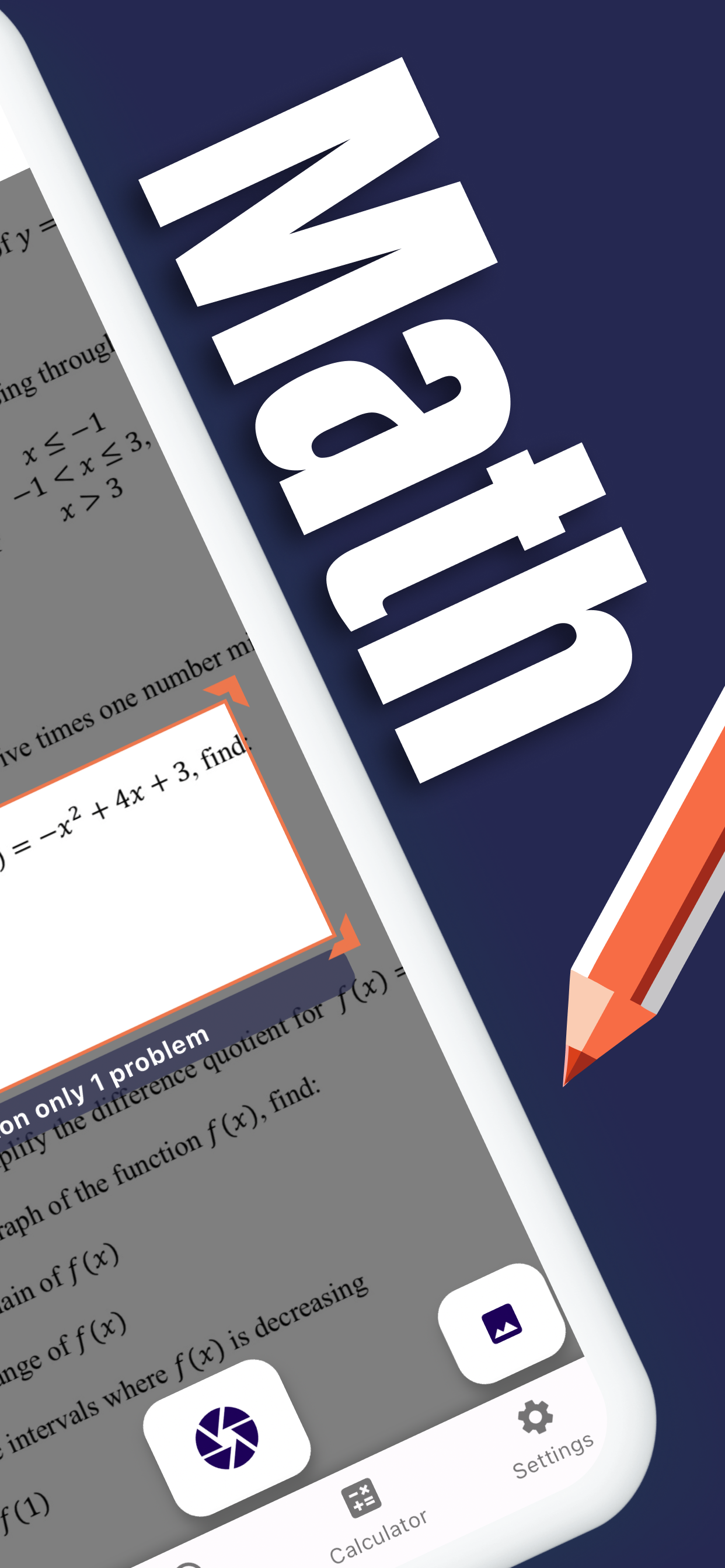 Math Solver: Math Tutor