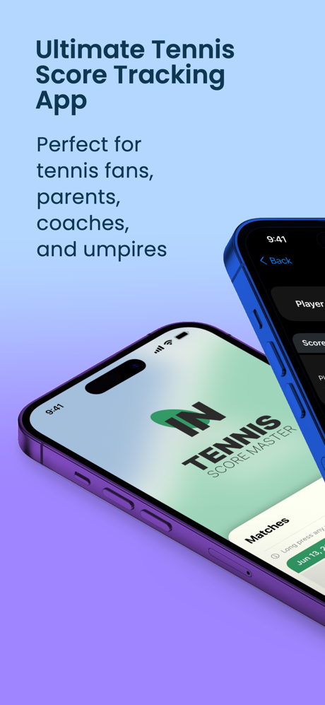 IN: Tennis Score Master screenshot 1