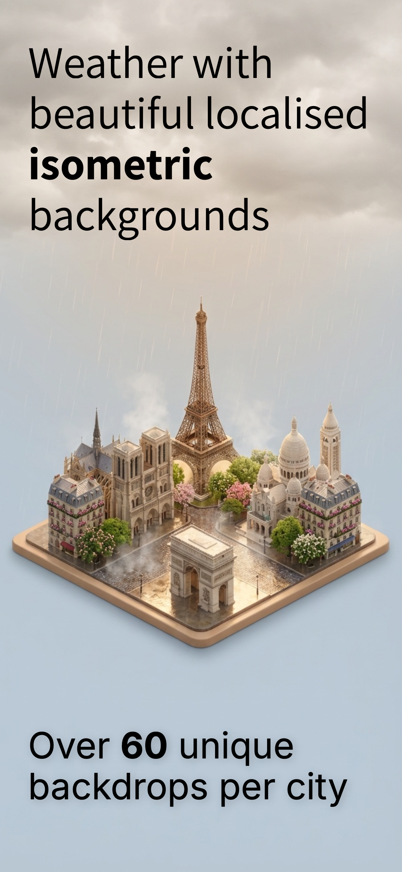 Iso Weather: Isometric with AI