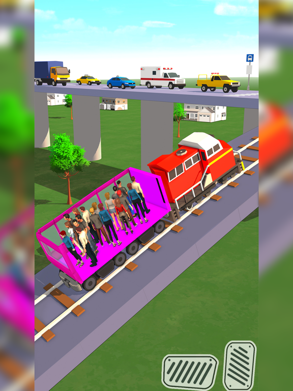 Passenger Express Train Gameのおすすめ画像1
