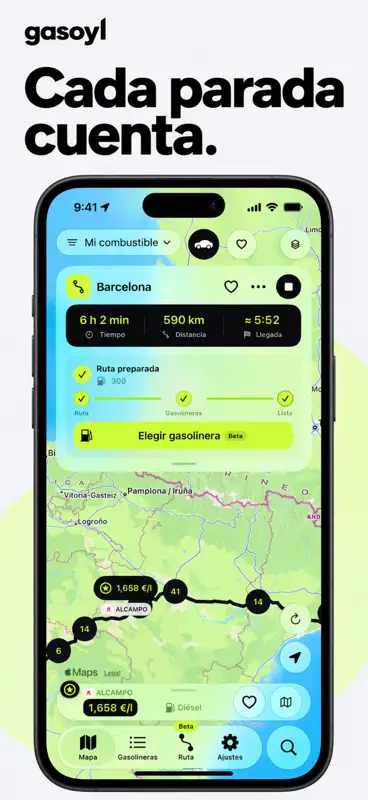 Gasoyl: Gasolineras baratas screenshot 4 of 7