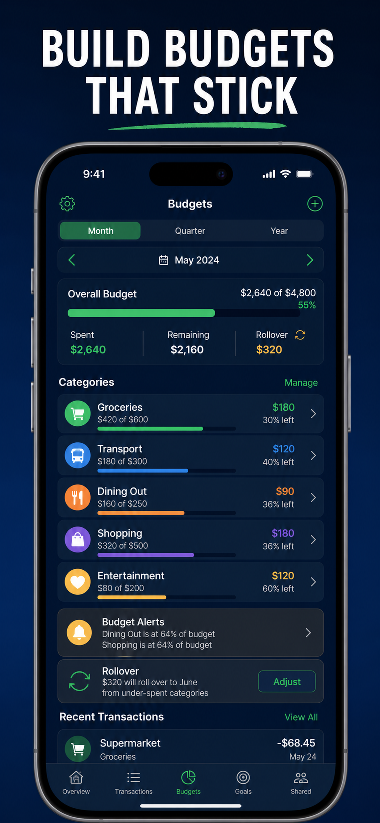 Budget Planner: Expense Log screenshot 3