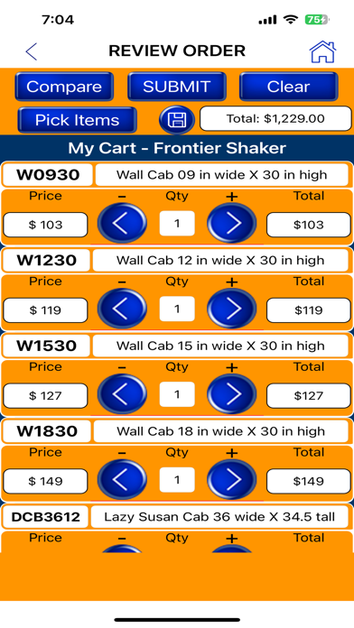 BRC Blue Rock Cabinets Screenshot