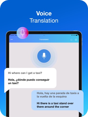 TranslateU Translator iPad screenshot
