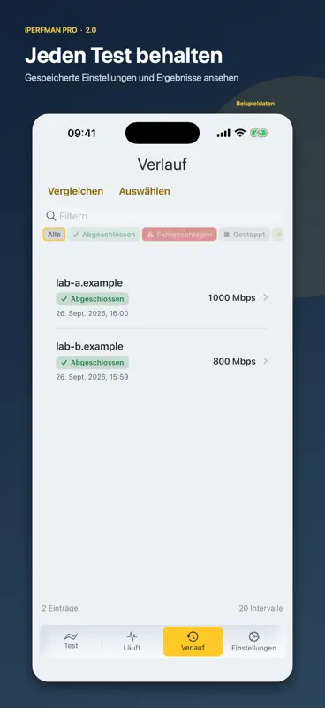iPerfman Pro screenshot 2 of 3