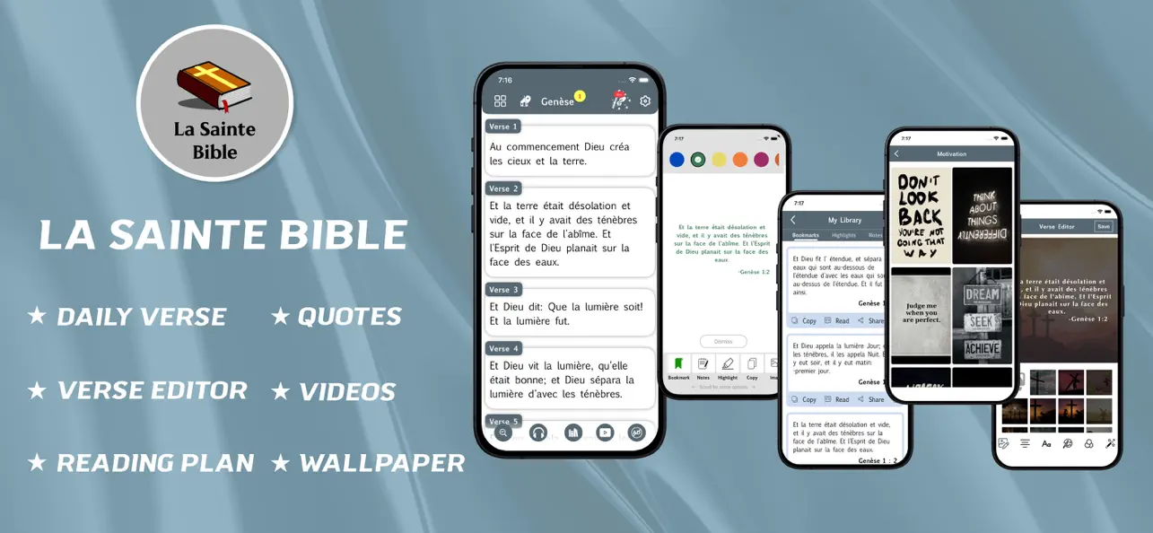 Screenshot #1 pour la Sainte Bible - offline
