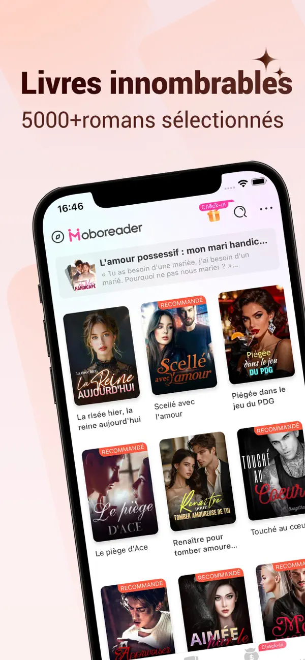 Screenshot #3 pour MoboReader - Romans et livres