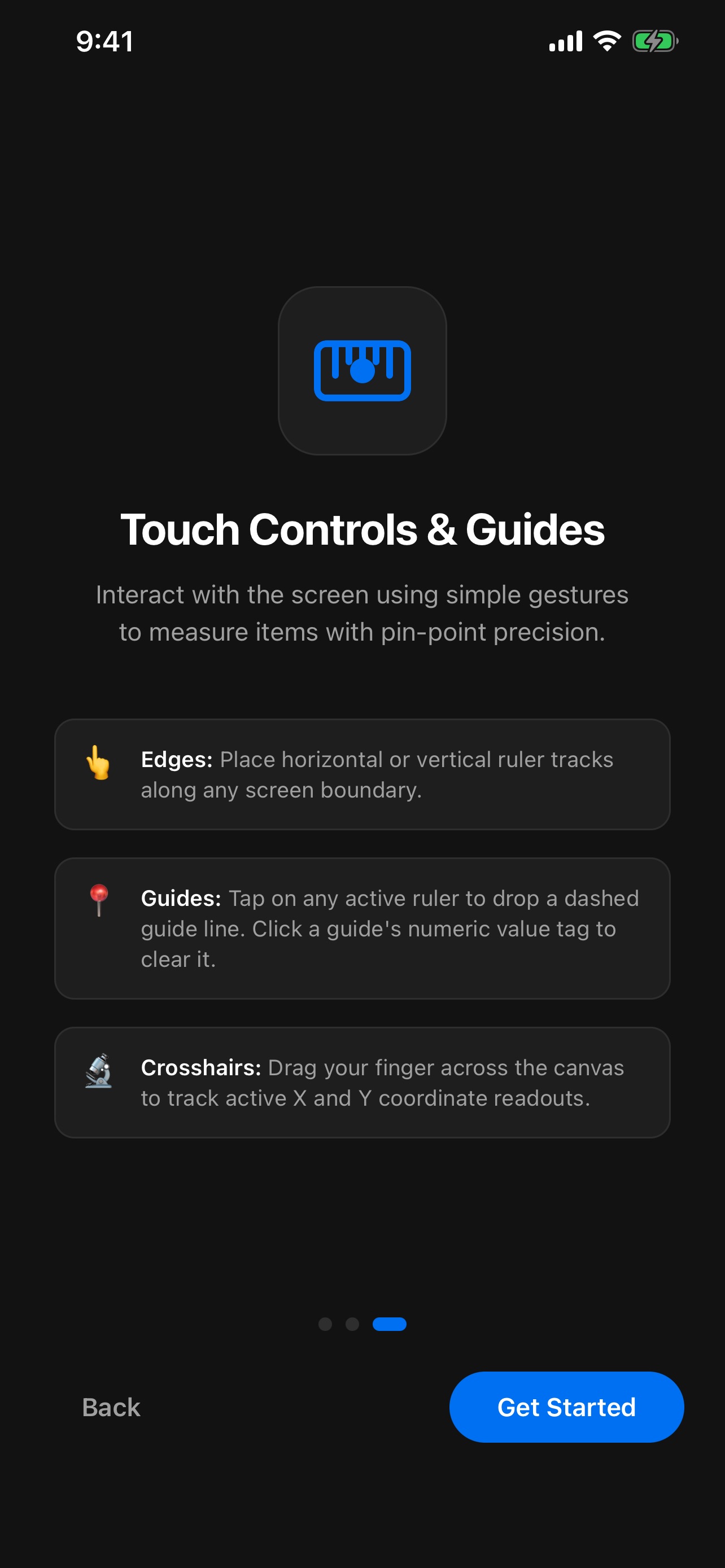 Screenshot 3 of Real Ruler - Accurate Measure