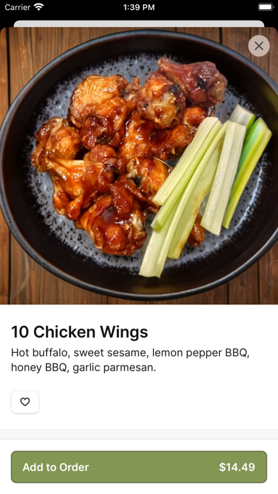 Nunzios Kitchen To Go iPhone screenshot 4 - Food & Drink app